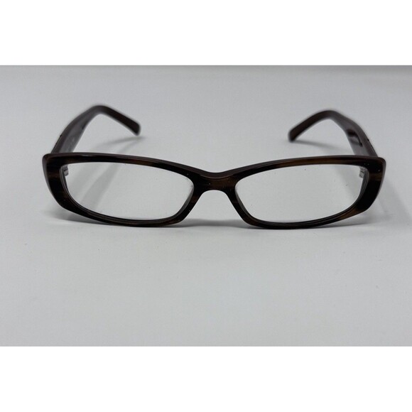 Fendi Eyeglasses F767 205 Brown Wood Grain Italy 52•15 140 FRAMES ONLY - Picture 1 of 8